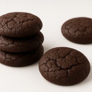 FlourWiz - Eggless double chocolate cookies
