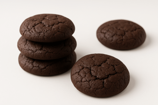 FlourWiz - Eggless double chocolate cookies