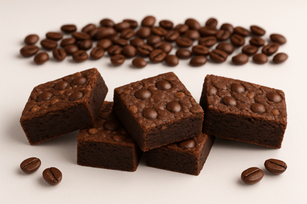 Flourwiz - Eggless coffee chocolate brownie
