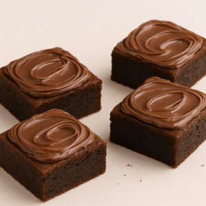 Flourwiz - Eggless Nutella Brownie