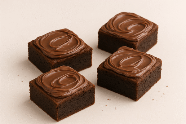 Flourwiz - Eggless Nutella Brownie