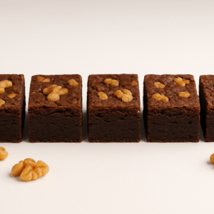 Flourwiz - Eggless Walnut Chocolate Brownie