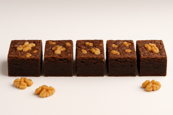 Flourwiz - Eggless Walnut Chocolate Brownie